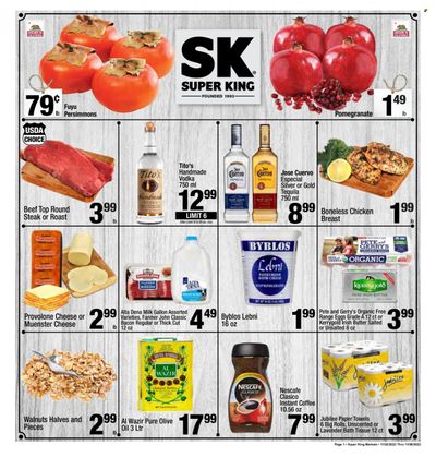 Super King Markets (CA) Weekly Ad Flyer Specials November 2 to November 8, 2022
