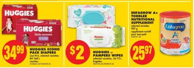 No Frills Ontario: Huggies Single Pack Wipes $1 After Coupon This Week + More!