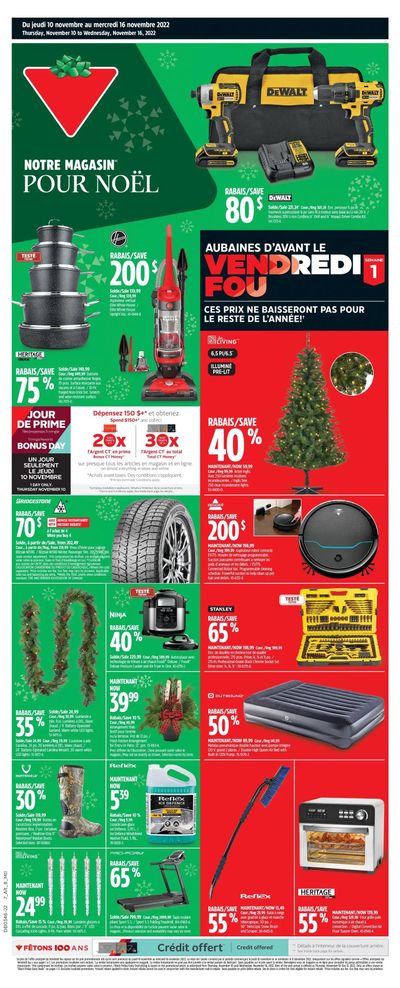Canadian Tire (QC) Flyer November 10 to 16