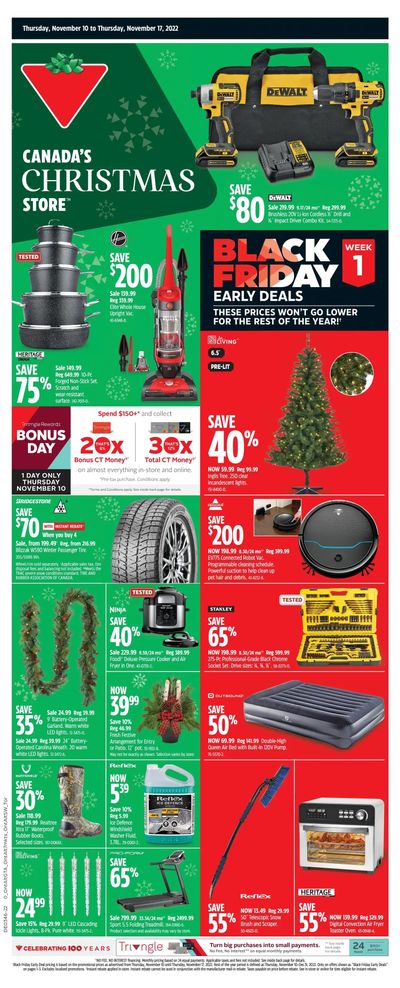 Canadian Tire (ON) Flyer November 10 to 17
