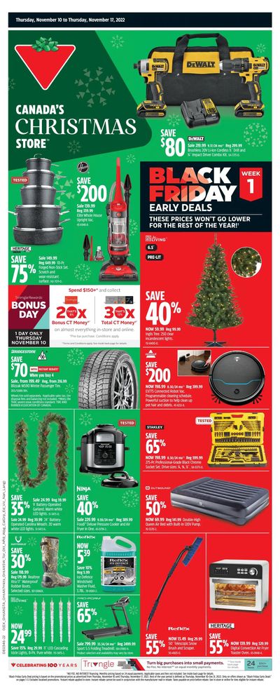 Canadian Tire (West) Flyer November 10 to 17