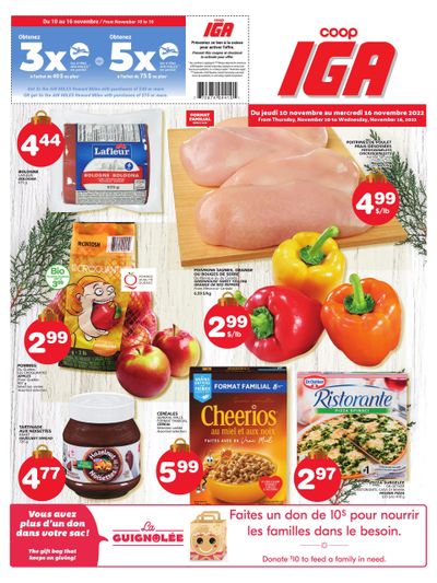 Coop IGA Flyer November 10 to 16