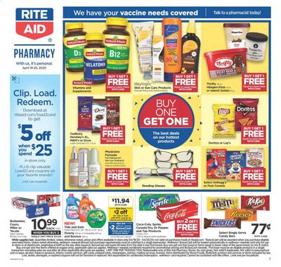 RITE AID Weekly Ad & Flyer April 19 to 25