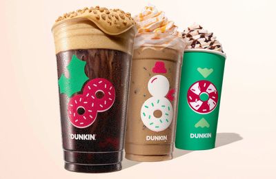 Dunkin’ Premiers a Tasty Holiday Drink Menu Including their New Cookie Butter Cold Brew and Popular Peppermint Mocha Signature Latte