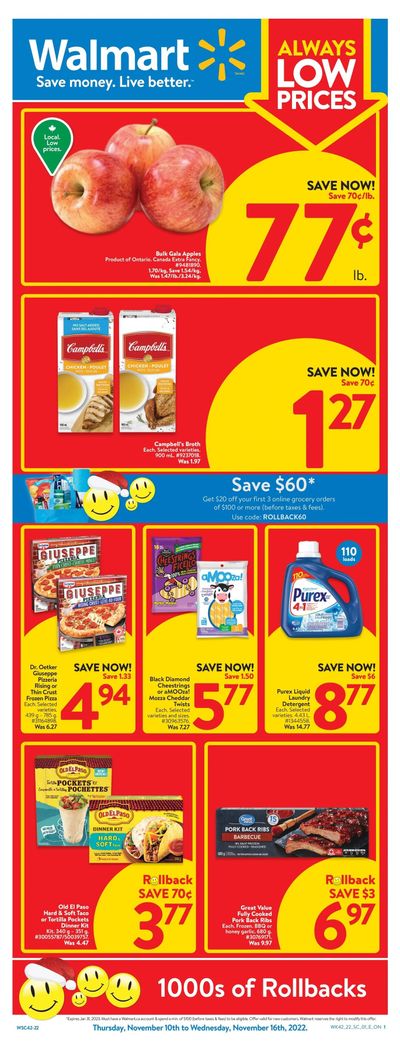Walmart (ON) Flyer November 10 to 16