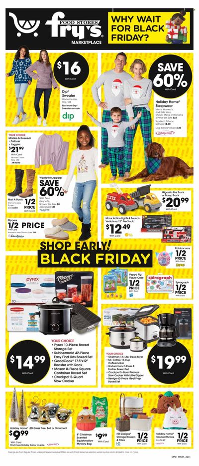 Fry’s (AZ) Weekly Ad Flyer Specials November 9 to November 15, 2022