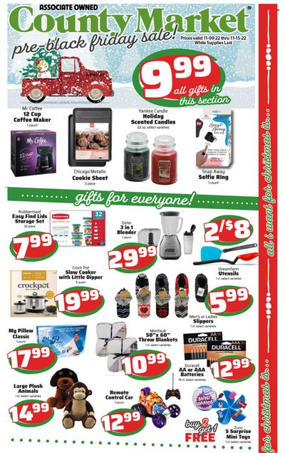 County Market (IL, IN, MO) Weekly Ad Flyer Specials November 9 to November 15, 2022