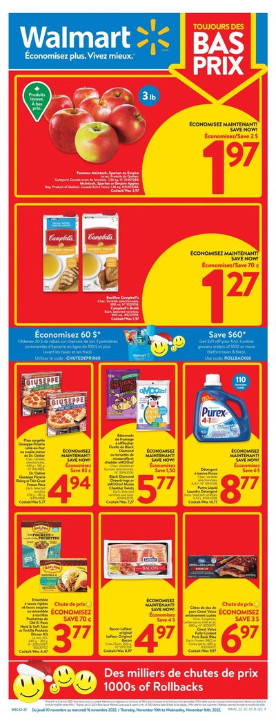 Walmart (QC) Flyer November 10 to 16
