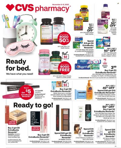CVS Pharmacy Weekly Ad Flyer Specials November 6 to November 12, 2022