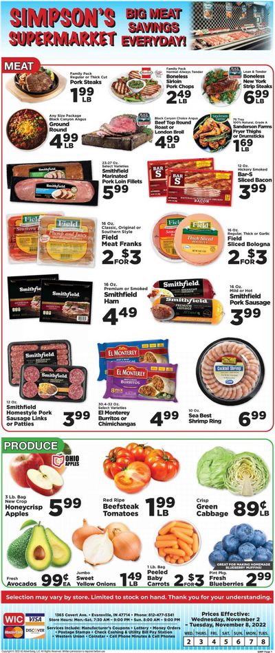 IGA (IN) Weekly Ad Flyer Specials November 2 to November 8, 2022