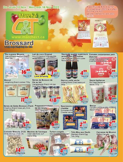 Marche C&T (Brossard) Flyer November 10 to 16
