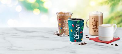 McDonald’s Canada Holiday Promo: Medium Hot or Iced Coffee $1 and Latte or Cappuccino $2