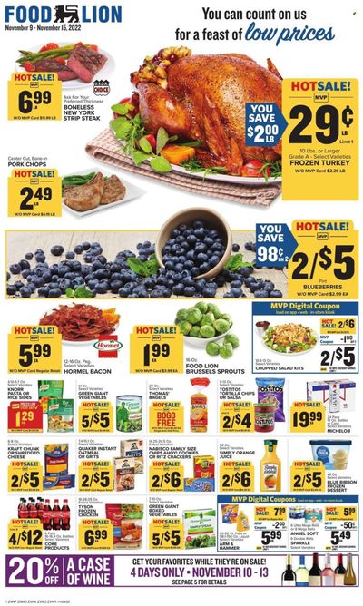 Food Lion (VA) Weekly Ad Flyer Specials November 9 to November 15, 2022