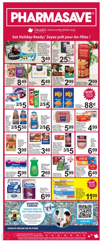 Pharmasave (NB) Flyer November 11 to 17 Pharmasave (NB) Flyer November 11 to 17