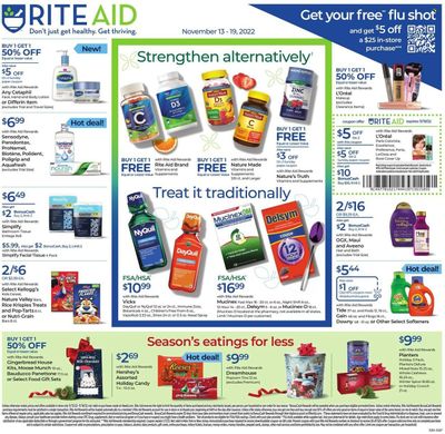 RITE AID Weekly Ad Flyer Specials November 10 to November 16, 2022