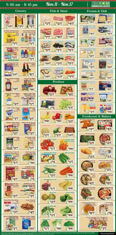 Nations Fresh Foods (Mississauga) Flyer November 11 to 17