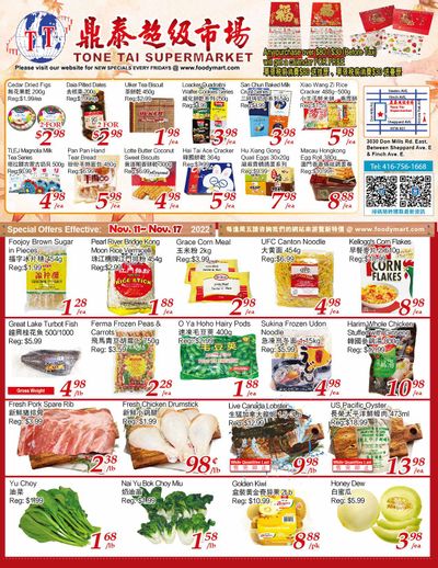 Tone Tai Supermarket Flyer November 11 to 17