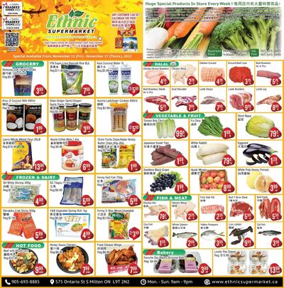 Ethnic Supermarket (Milton) Flyer November 11 to 17