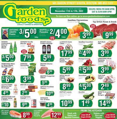 Garden Foods Flyer November 11 to 17