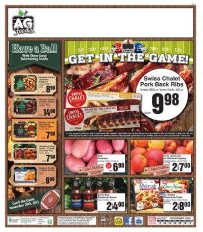 AG Foods Flyer November 11 to 17
