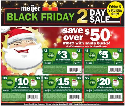Meijer (IL, IN, KY, MI, OH, WI) Weekly Ad Flyer Specials November 25 to November 26, 2022