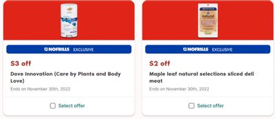 No Frills Canada: New Digital Coupons Available