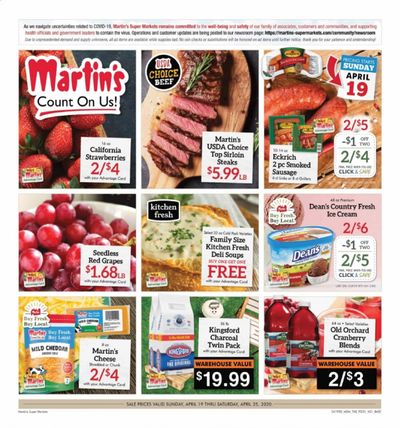 Martin’s Weekly Ad & Flyer April 19 to 25