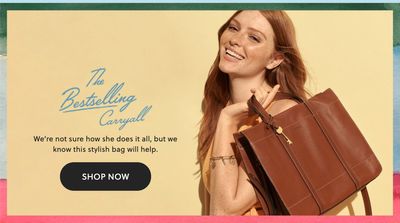 Fossil Canada Online Surprise Sale: Save up to 70% off Full-Price Styles + an Extra 40% Off Sale Items with Coupon