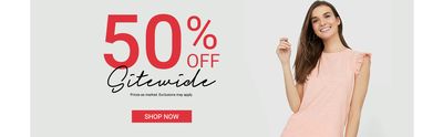 Suzy Shier Canada Deals: Save 50% OFF Sitewide + Up to 60% OFF & Extra 20% Sale Styles
