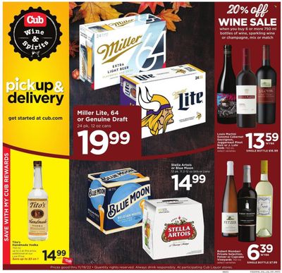 Cub Foods (MN) Weekly Ad Flyer Specials November 13 to November 19, 2022