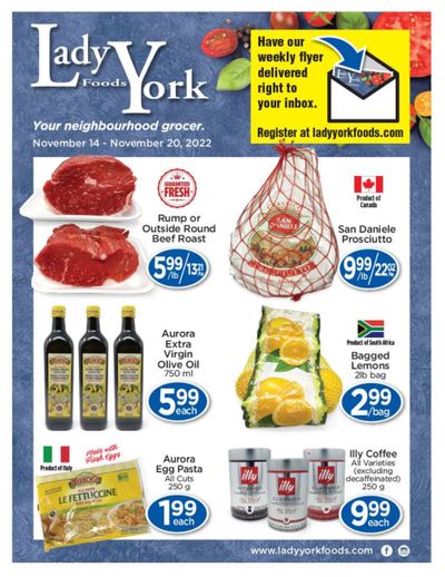 Lady York Foods Flyer November 14 to 20