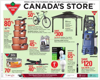 Canadian Tire Canada Flyer Sale: Save 80% off Cookware Sets, 80% off Tools + More
