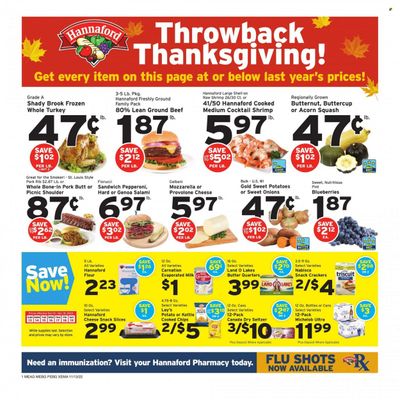 Hannaford (ME) Weekly Ad Flyer Specials November 13 to November 19, 2022