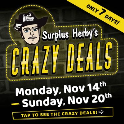 Surplus Herby's Flyer November 14 to 20