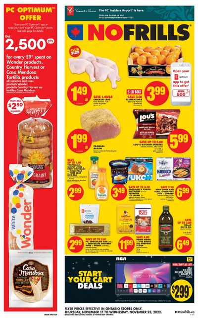 No Frills (ON) Flyer November 17 to 23