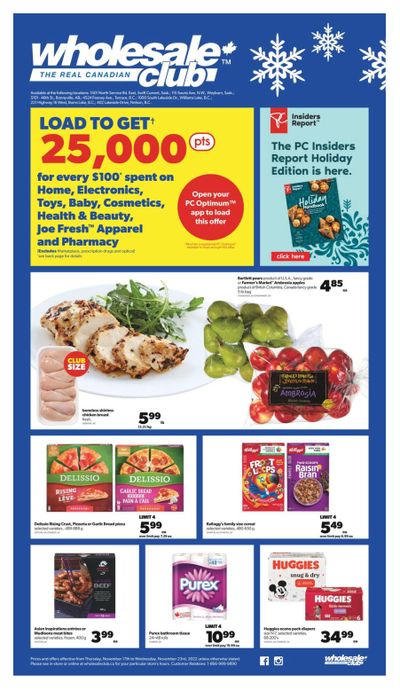 Real Canadian Wholesale Club Flyer November 17 to 23