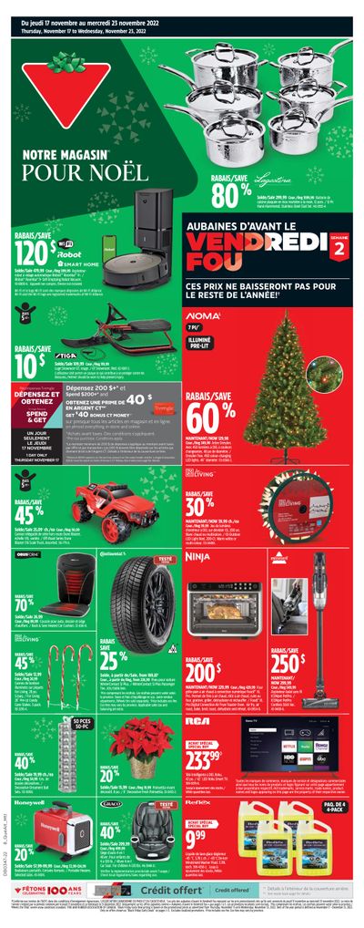 Canadian Tire (QC) Flyer November 17 to 23