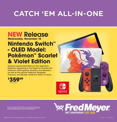 Fred Meyer Weekly Ad Flyer Specials November 16 to November 22, 2022