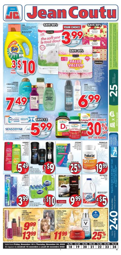 Jean Coutu (ON) Flyer November 18 to 24