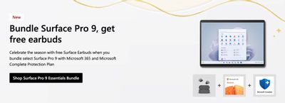 Microsoft Canada Deals: FREE Earbuds w/ Purchase Bundle Surface Pro 9 + More