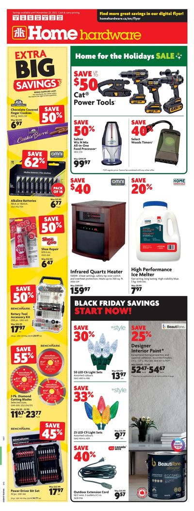 Home Hardware (BC) Flyer November 17 to 23
