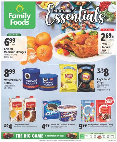 Family Foods Flyer November 17 to 23