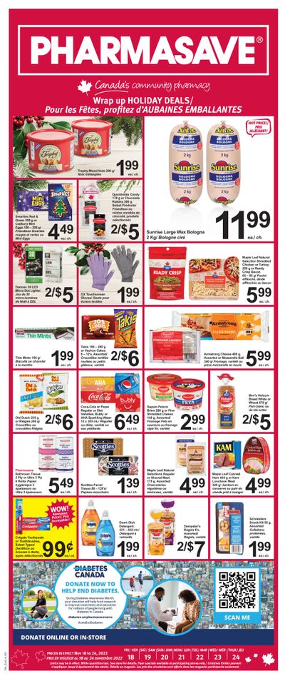 Pharmasave (NB) Flyer November 18 to 24