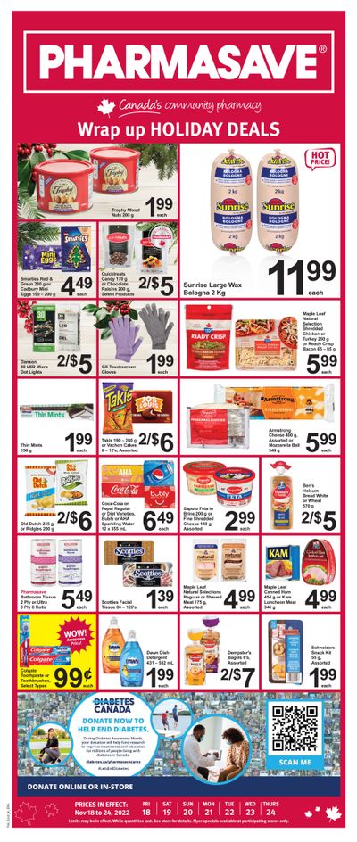 Pharmasave (Atlantic) Flyer November 18 to 24