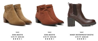 Naturalizer Canada Sale: Save Up to 60% OFF Many Sale Styles + Boots Under $150