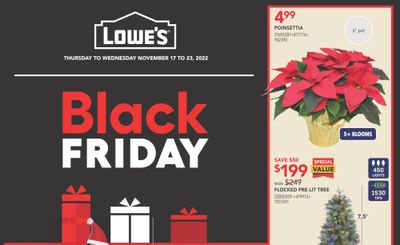 Lowe’s Canada Black Friday Sale Deals & Flyer 2022