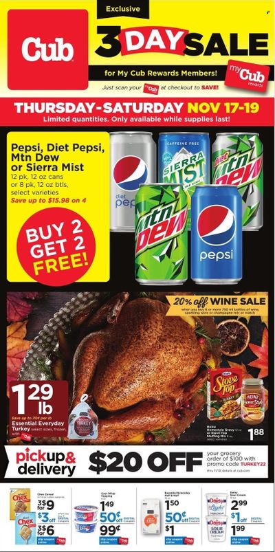 Cub Foods (MN) Weekly Ad Flyer Specials November 17 to November 19, 2022