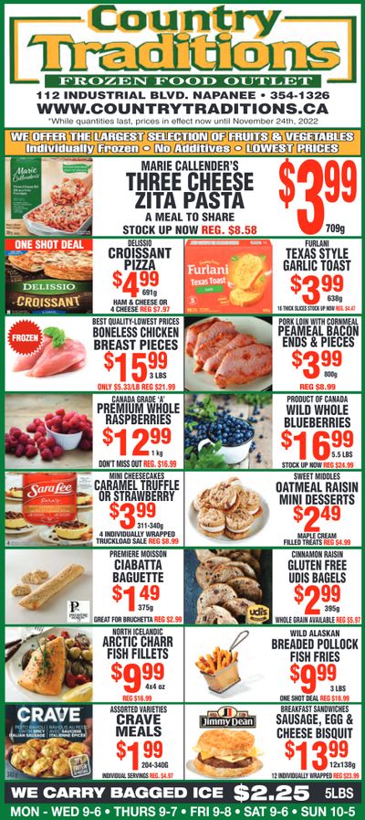 Country Traditions Flyer November 17 to 23