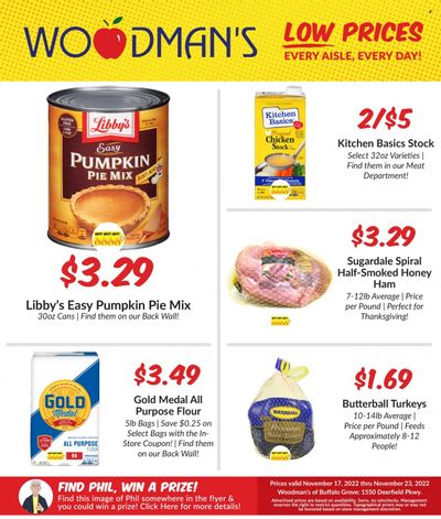 Woodman's Markets (IL, WI) Weekly Ad Flyer Specials November 17 to November 23, 2022