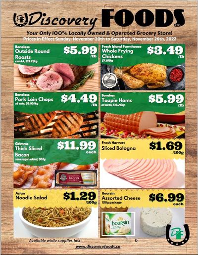 Discovery Foods Flyer November 20 to 26